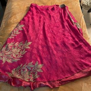 Goddess Silk Sari Skirt Darn Good Yarn